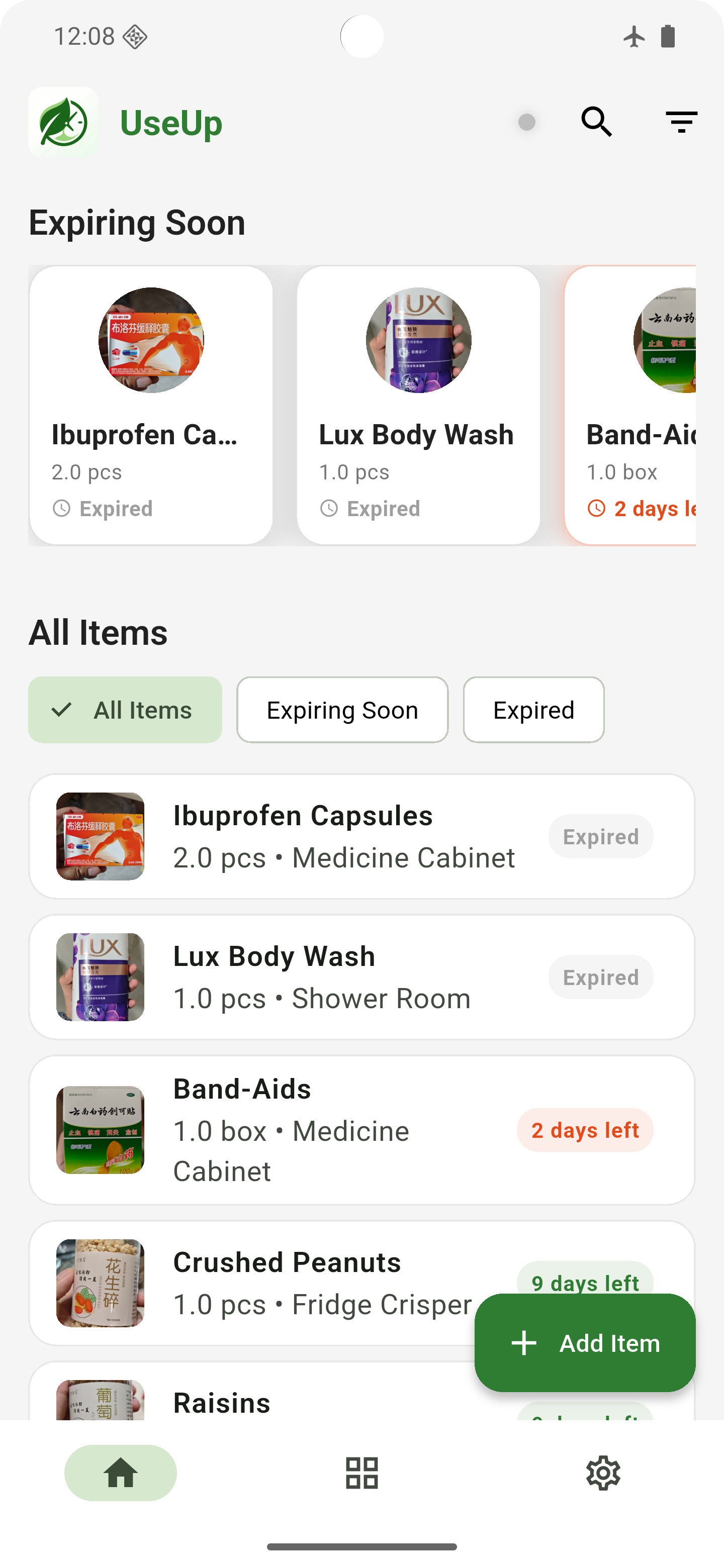 UseUp Screen Preview